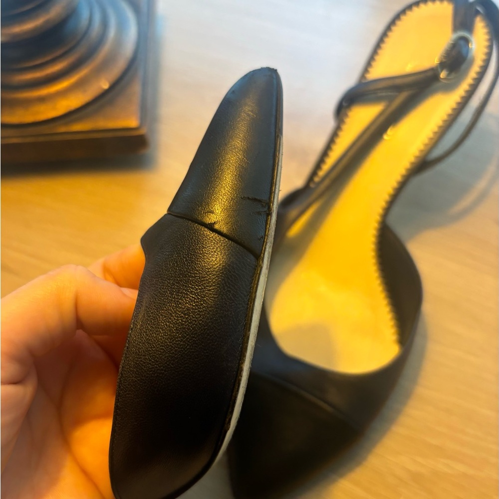 Chanel Leather Slingback Pumps – Size 39 - Picture 9 of 9